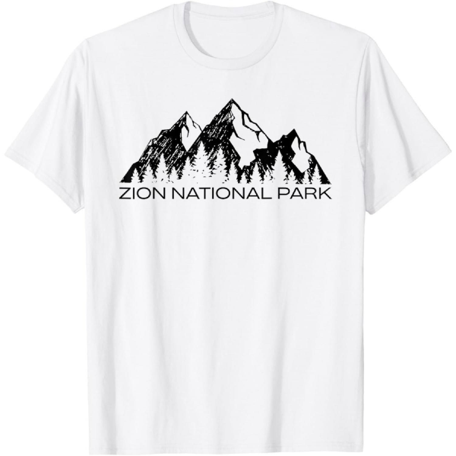 Zion National Park _ Cool Zion Utah Souvenir Gift T-Shirt XXXXXL белый