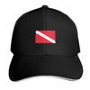 Diver Down Flag Scuba Diver Love Scuba Diving Baseball Cap Unique Hats Anime Hat Trucker Hat Unisexs Tennis Womens