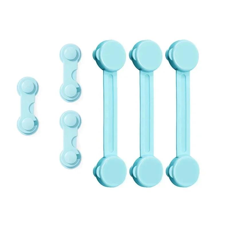 Child Safety Lock Door Open Prevention Safe Lock Baby Proofing Products Baby Protector Refrigerator Drawer Protection