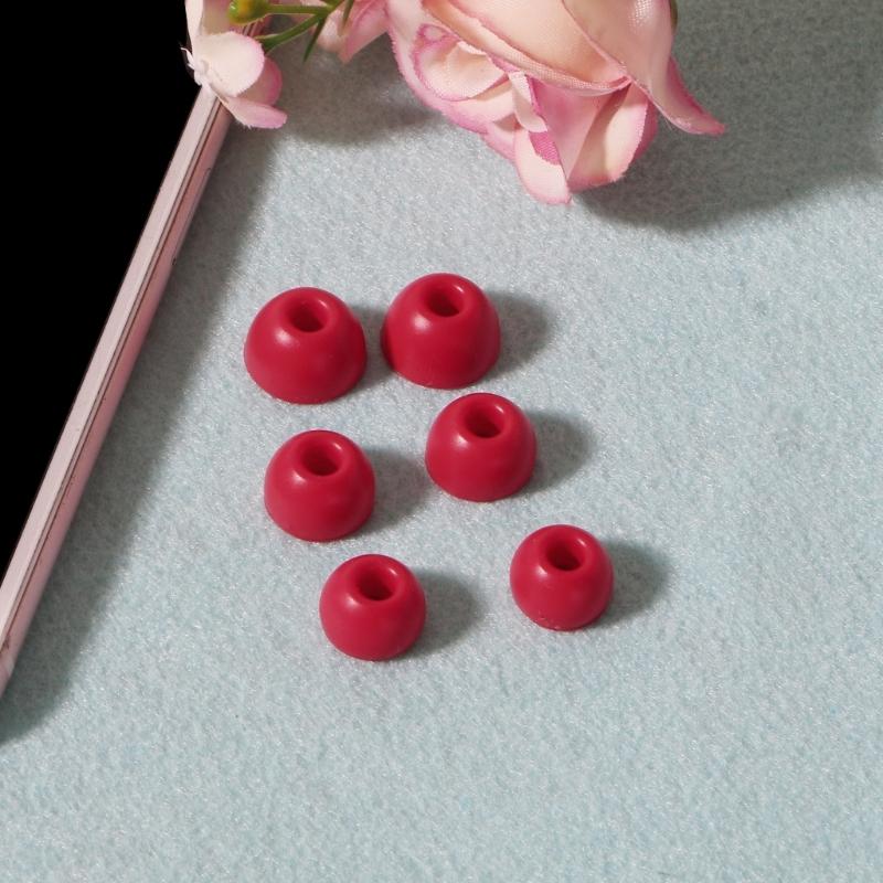 6Pcs Silicone Ear Tips for Studio Buds/Fit Pro, Replacement True Wireless Noise Reduction Earbuds Eartips Earplugs