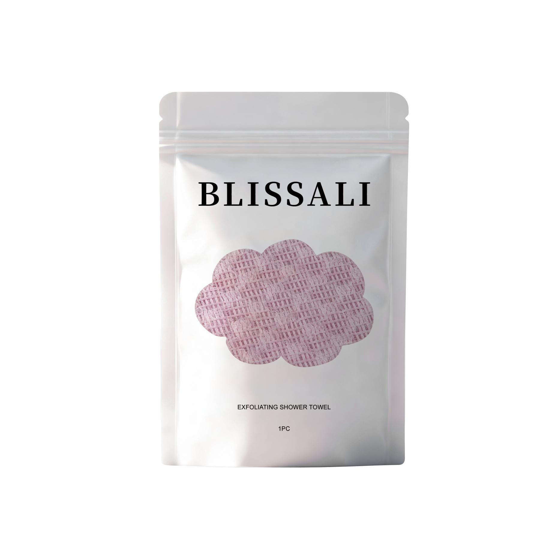 Exfoliating bath towel - Nourishes skin, gently cleanses, is soft and skin-friendly, suitable for daily care. Durable and easy to carry.