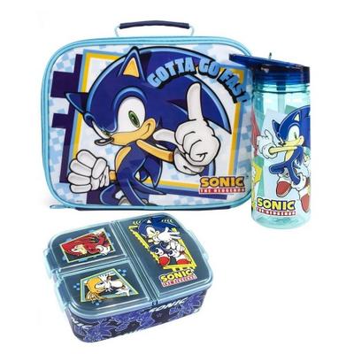 Muss schnell gehen, Lunchpaket und Flasche
