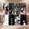 G-Goodnight O-Oyasumi P-Punpun Phone Case For Samsung S26,S25,S24,S21,S22,S23,S30,Ultra,S20,FE,Lite,10,9,Black Cover