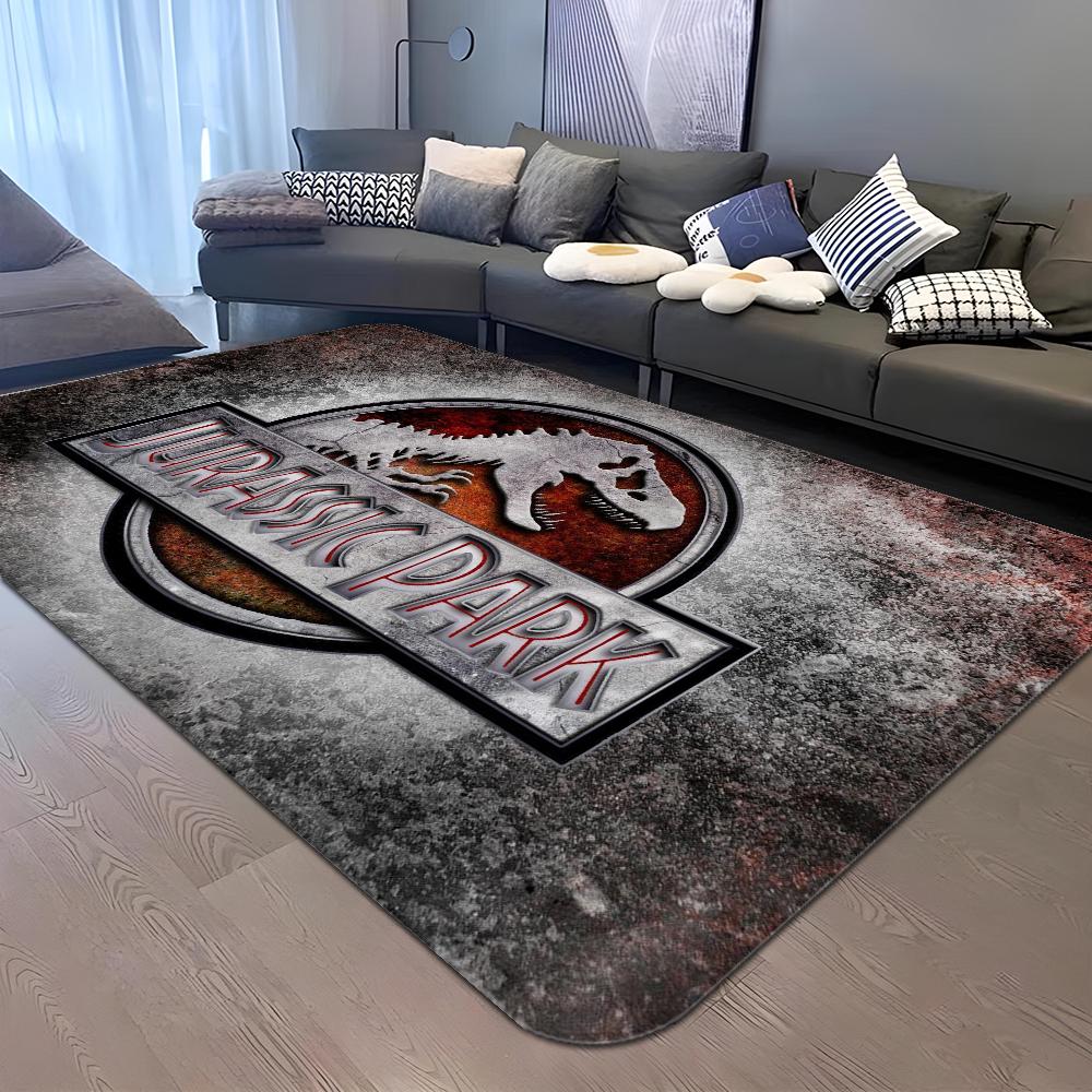 Jurassic Park Room Mats Washable Non-Slip Living Room Sofa Chairs Area Mat Kitchen Alfombra