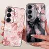 Case For Tecno Spark 40 Pro 40Pro+ 4G Cover Fashion Flower Phone Case Slim Black Silicone Soft Cover For Tecno Spark40 40C Shell