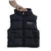 Children's Korean-Style Hooded Vest - Thick Warm Printed Down for Boys & Girls, Autumn/Winter Fashion Outerwear
