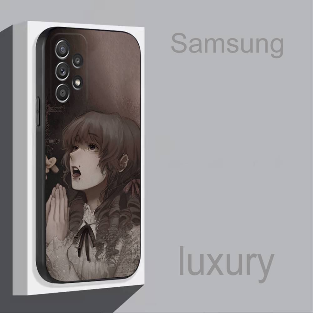 F-Fear and Hunger Game Phone Case For Samsung S 25,24,23,22,30,21,10,9,Ultra,Plus,Lite,FE,4,5G Black Soft Case