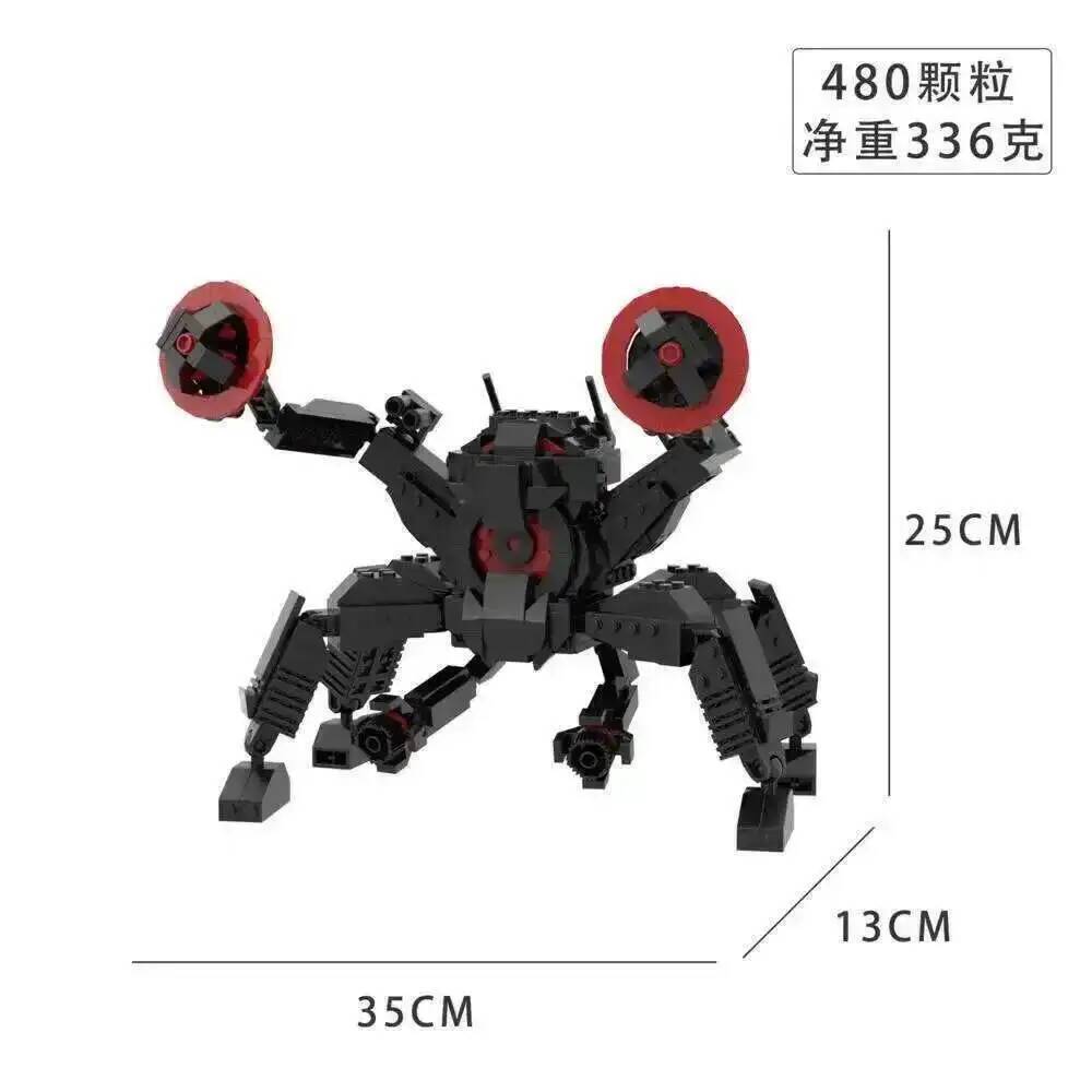 Скібіді Туалет Спікермен Людина-Дикторлник Кубики Титани ТВ Людина Годинниковий Чоловік Годинникоман G Людина Скібіді Будівельний Блок Камерамен Дрильмен