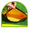 1pc Softball Makeup Bag Sport Cosmetic Bags Canvas Softball Pouch Bags Portable Makeup Pouch Bag Travel Makeup Organizer