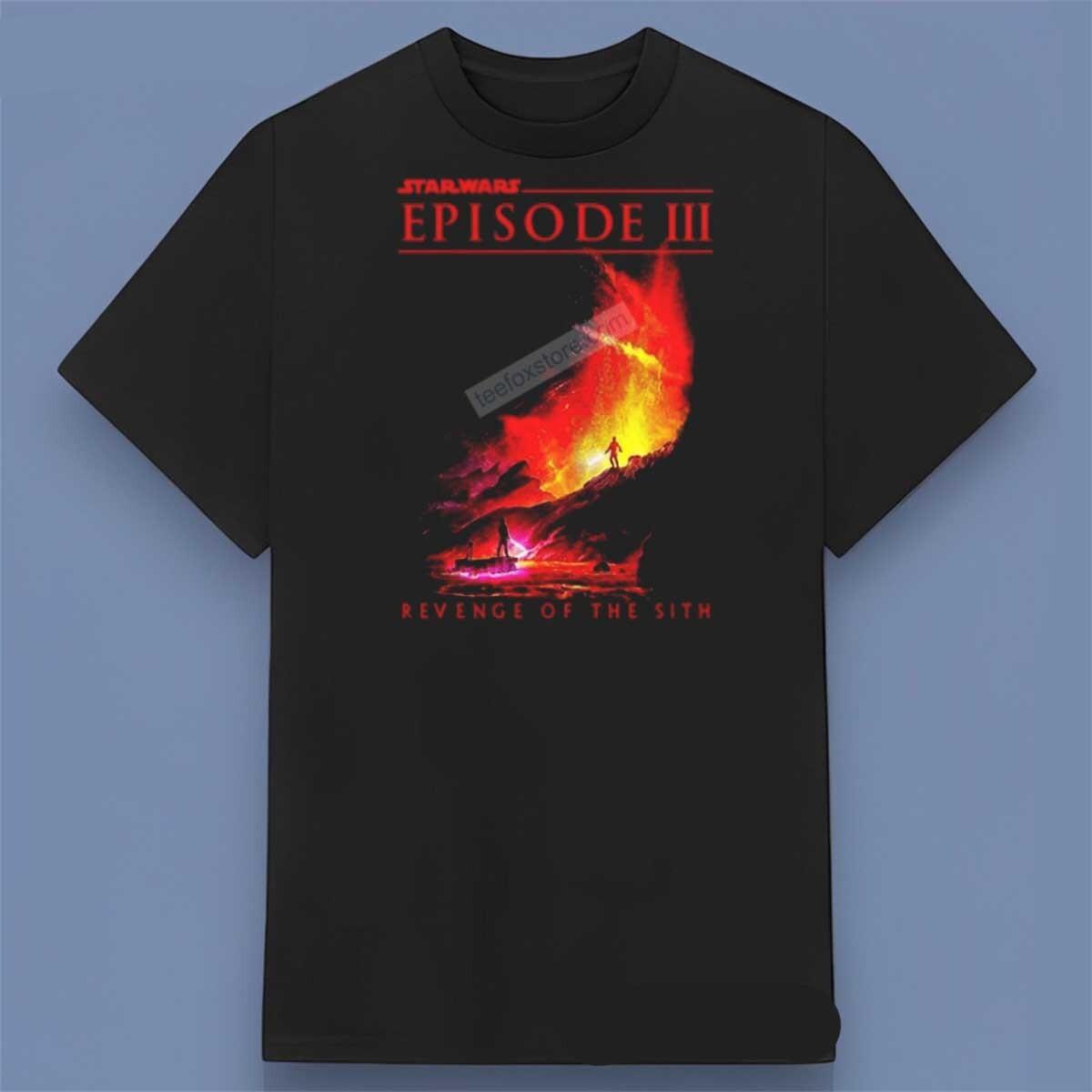 Star Wars Revenge of the Sith T-Shirt Size S-4XL L