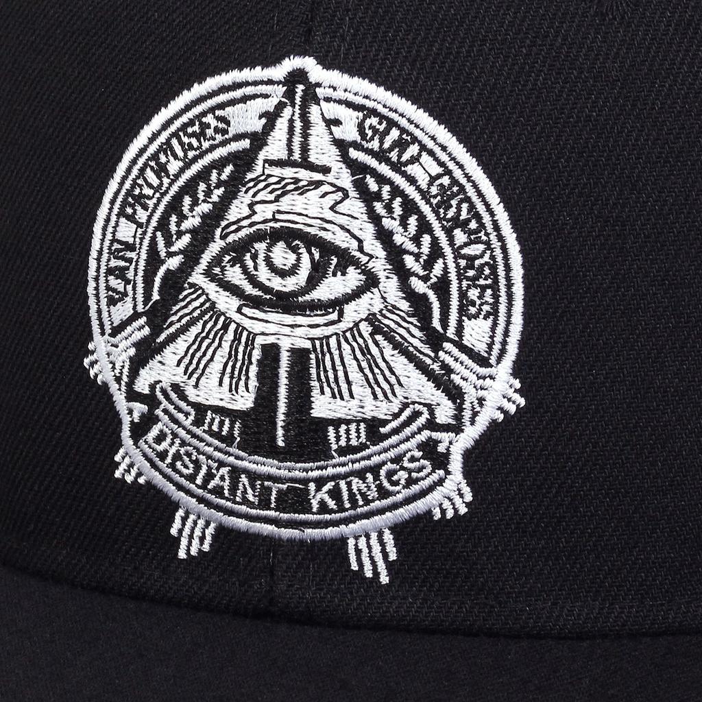 Fashion Fastball Cap The Eye Of God Faux Suede Hip Hop Red Snapback Hat For Men Women Adult Outdoor Casual Sun Baseball Cap