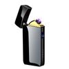 High-End USB Rechargeable Electronic Windproof Pulse Arc Lighter with Fingerprint Touch