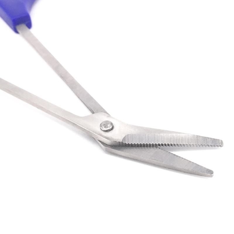 Toenail Scissors with for Extra Long Handle, Special Stainless Steel, Angled Blade,21 for cm