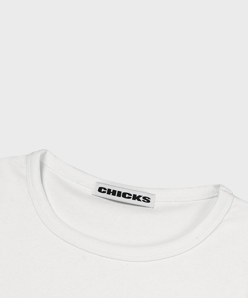 CHICKS All Good Crop Short Sleeve Tee Short Sleeve T-Shirt