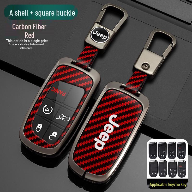 Nyckelfodral för Jeep Compass, Cherokee, Grand Cherokee, Renegade, Commander