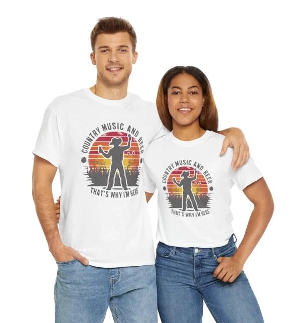 Country Music & Beer Shirt: Festival Fan Tee XL