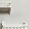 1Pc 1:12 Wall-Mounted Storage Rack - Dollhouse Scene Decoration, Miniature Building Model Accessory