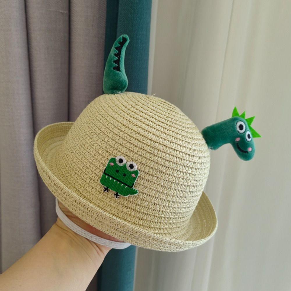 Fisherman's Hat Straw Hat Beach Sun Hat Cartoon Kids Caps New Toddler Hats