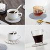 4Pcs Large Table Placemats Set 18-33cm Woven Pot Holders Modern Hot Pads  Home Decor