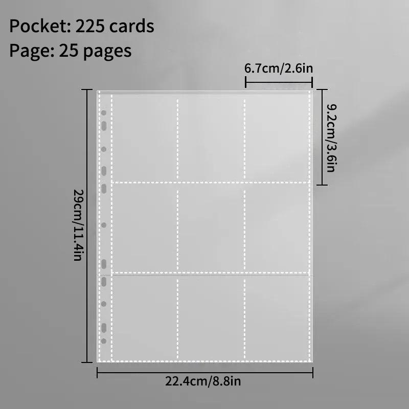 4/9 Grids Binder Photocard Holder Large Capacity Photo Album Kpop Photocard Holder Idol Card Collection Book Photo Memo Book