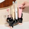 Cat Dog Shape Electric Toothbrush Stand Cartoon Toothpaste Toothbrush Base  Washstand Vanity