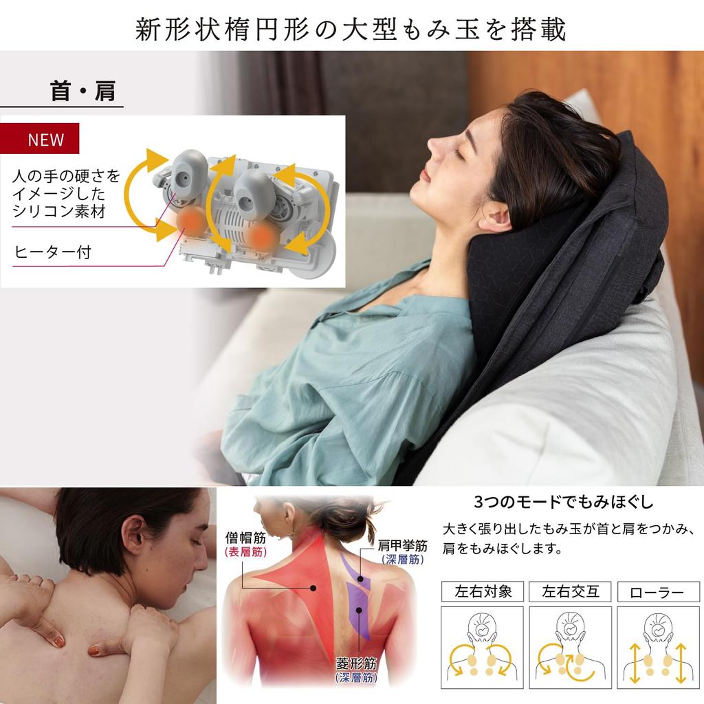 ATEX Κάθισμα Μασάζ Lourdes DMA Μπεζ Μέση Λαιμός Ώμος AX-HP222be