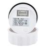 Digital Pointer Oil Pressure Gauge 7 Color Oil Pressure Meter Indicator with 0-10Bar Oil Pressure Sensor for Marine Yacht Boat