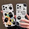 Card Slot Holder Silicone Wallet Pocket Case For Samsung S23 S24 S25 Ultra Xiaomi Redmi 12C 14C 13C Honor Honor 200 Smart 90 Cover Clear Phone Bumper