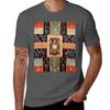 Kurdish Persian Garden Rug Print Tshirt Big Size Short Sleeve Tee For Unisex