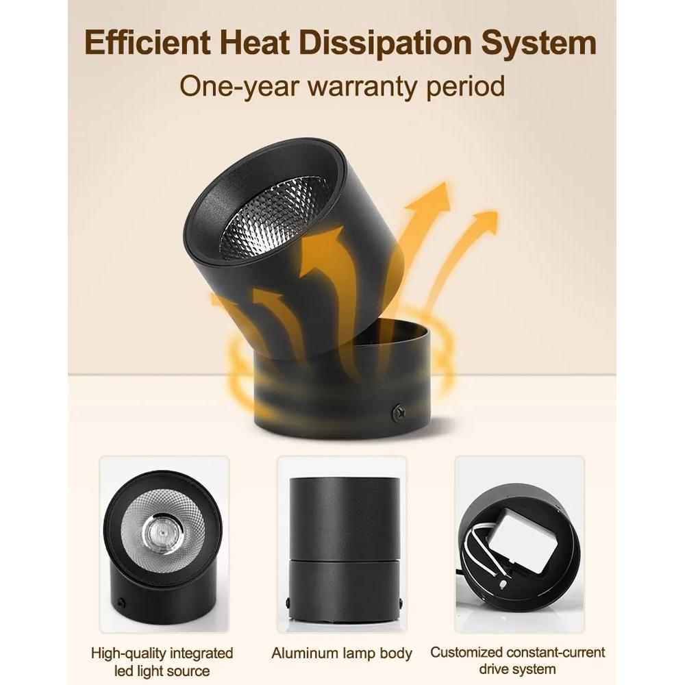 LED Downlight Home-Appliance Decor Spotlight Indoor Ceiling Lamps Room Fixtures Bedroom Lustre Lights Led Spot