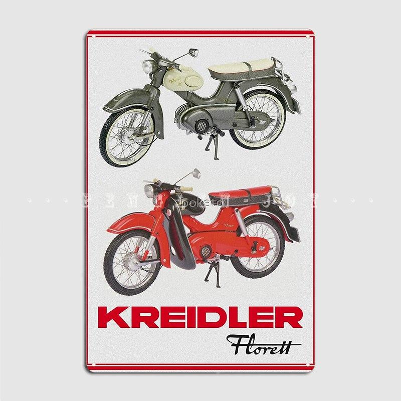 

Kreidler Florett Металлическая табличка Постер Тарелки Настроить Кино Кухня Настенная роспись Жестяная вывеска Постеры 20x30cm