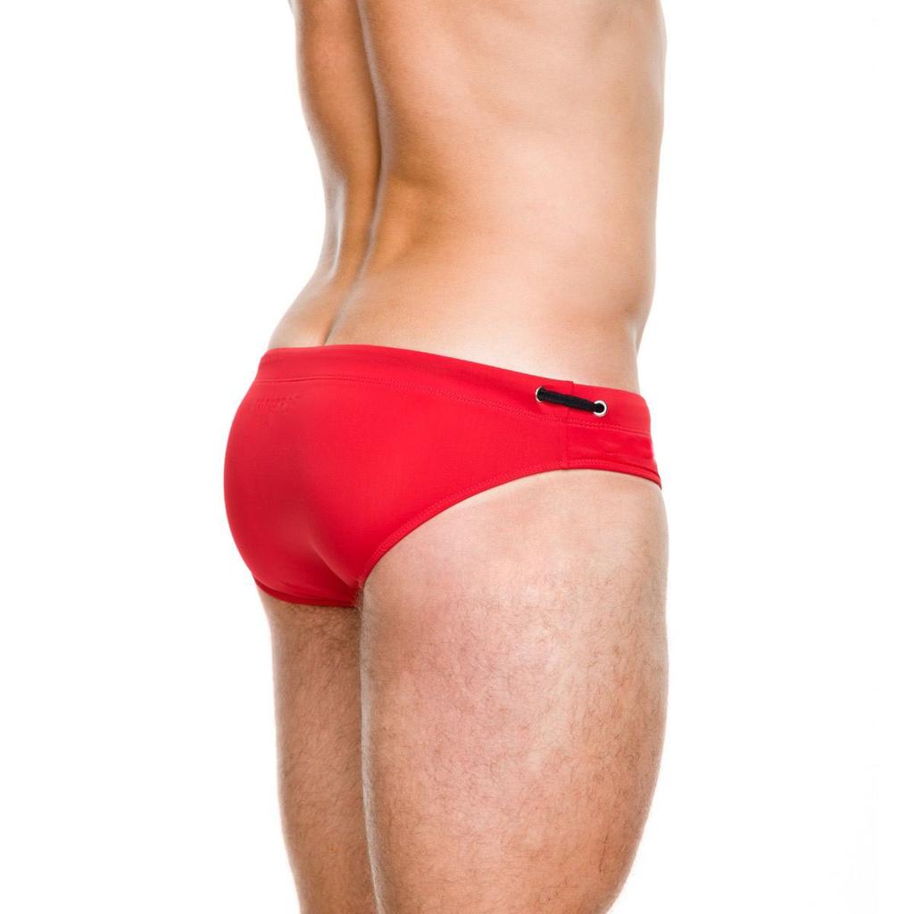 Herren-Badehose mit niedriger Taille, Übergröße, Sommer- und Strandkleidung