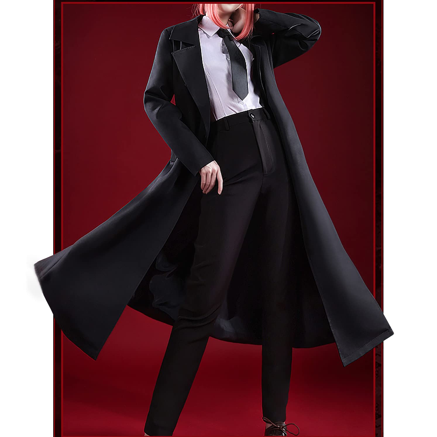 

Костюм для косплея Макимы с Макимой Демоном Токийского отдела общественной безопасности Демонический отряд Макима Школьное мероприятие Макима Парик [NOKIJP] Парик, Косплей, Доминирование, Взрослый, 4,