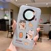 Clear Case For Honor Magic 5 Lite X9a Shockproof Cover Cartoon Cute Cat Soft Silicone Fundas For Honor X9c X9b Women Clear Bags