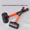 Heavy Duty Rubber Hammer and Fiberglass Hammer Are Suitable for Professional Tile Installation Anti Slip Handle DIY Manual Tool