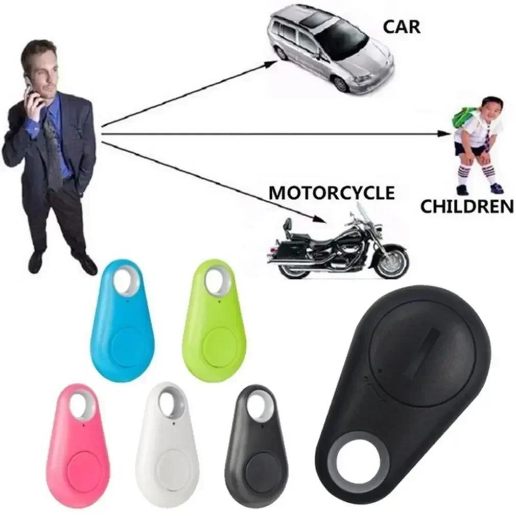 Mini Smart Bluetooth 4.0 GPS Tracker - Anti-Lost Alarm Tag for Pets, Dogs, Kids, Bags, Wallets & Keys (Wireless Finder)