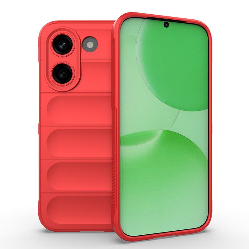 For Poco X8 Pro Case Anti-slip Grip Anti-Fingerprint Airbag Shockproof Soft Silicone TPU Full Protection Back Cover