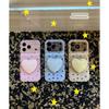 Korean Ins Star Love Bracket for iphone17Promax Apple 16 Mobile Phone Case 15 Air Cushion Double Layer