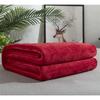 Flannel Blanket Summer Air Conditioning Throw Soft Fleece Office Nap Blanket Single Layer Double Sided Plush All Season Blanket