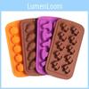 Durable Silicone Halloween Pumpkin Chocolate Mold For Easy Candies Cookies Puddings And Ice Cubes