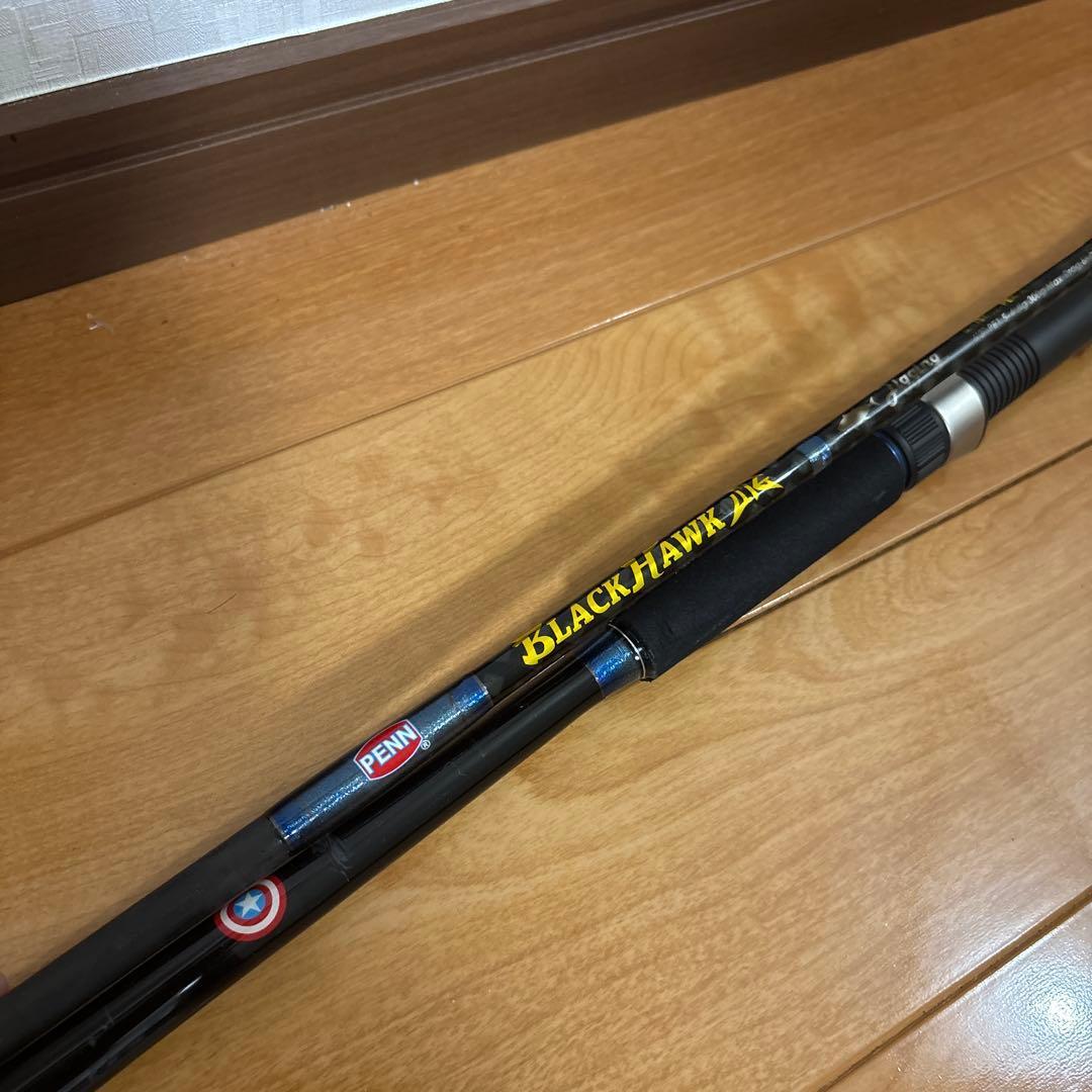 Used Jigging rod PENN BLACK HAWK BHJS632