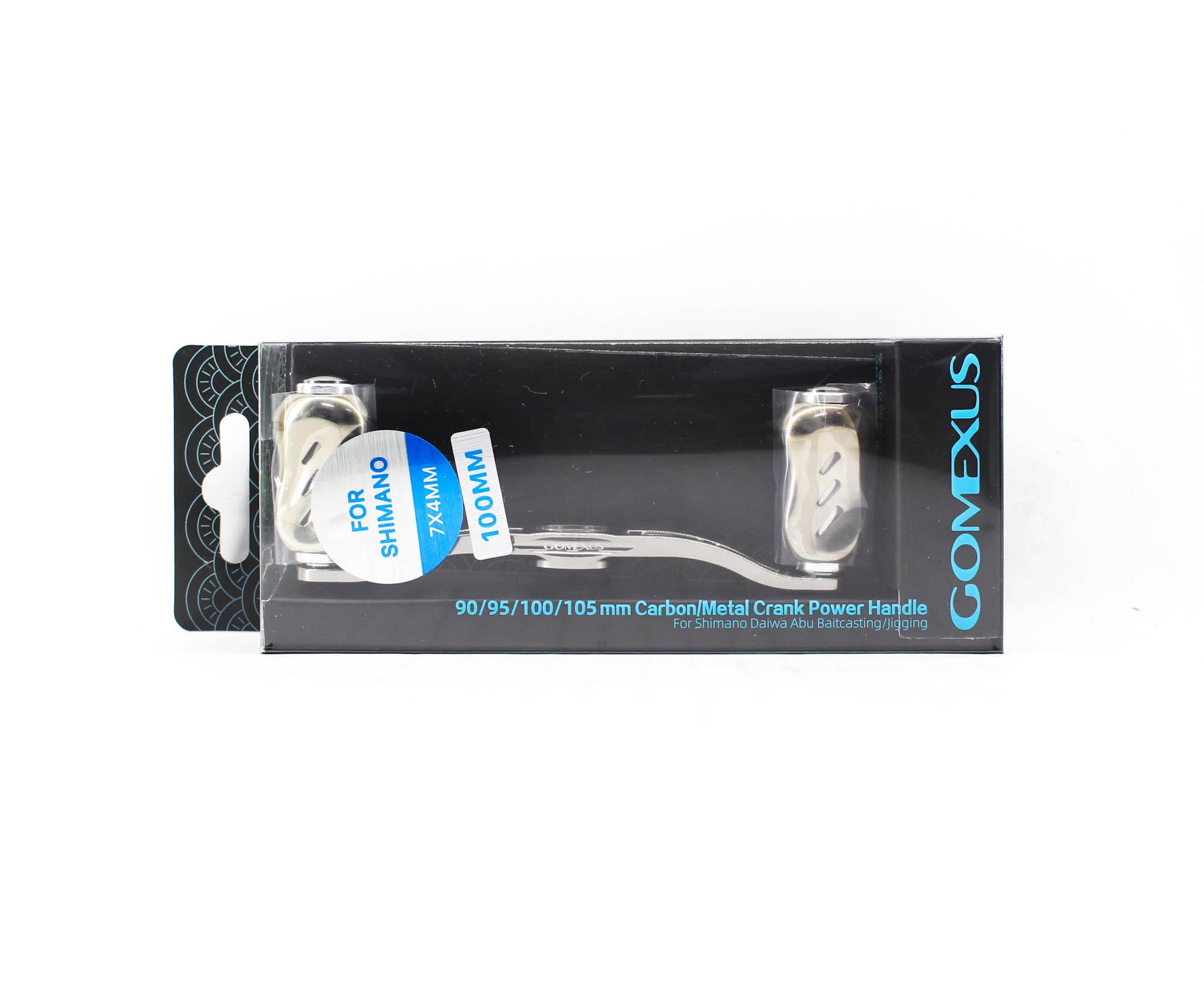 

Ручка Gomexus BS100T22SRSR Алюминий Серебристый 100 мм 7x4 мм Shimano (6606)