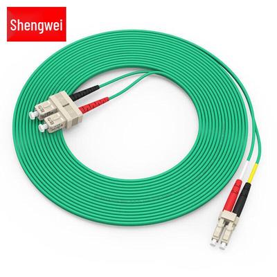 Shengwei Telecom-Grade Armored Multimode Fiber Optic Patch Cable