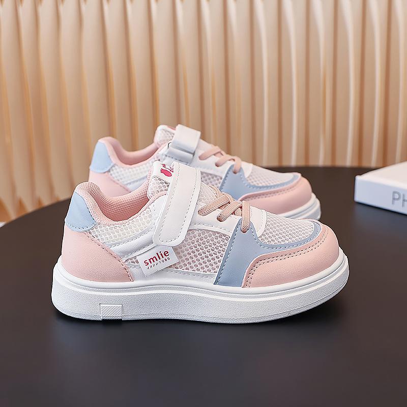 Anti-slip Shoes - Girls' Shoes, Single Boys' Shoes. New Style with Mesh Material for Good Ventilation.