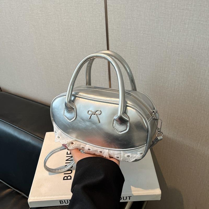 Простая ручная сумка для боулинга женская новая модная милая сумка на плечо повседневная сумка-мессенджер