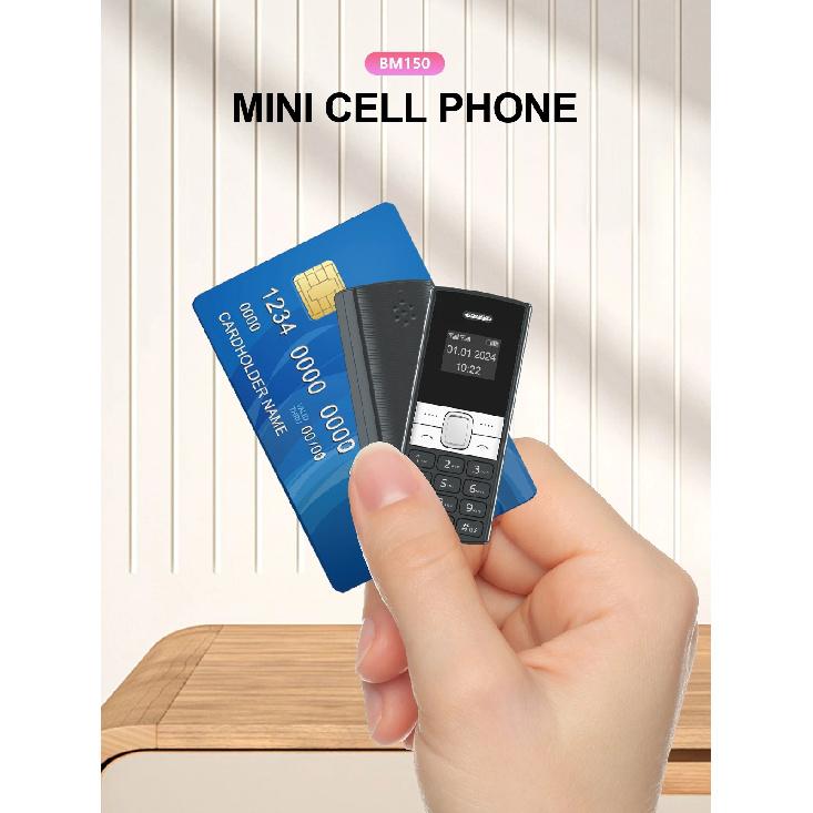 SERVO BM150 Super Mini Mobile Phone 2 SIM Standby Bluetooth Dial Magic Voice Blacklist Speed Dial 2G GSM Small Backup Cellphones