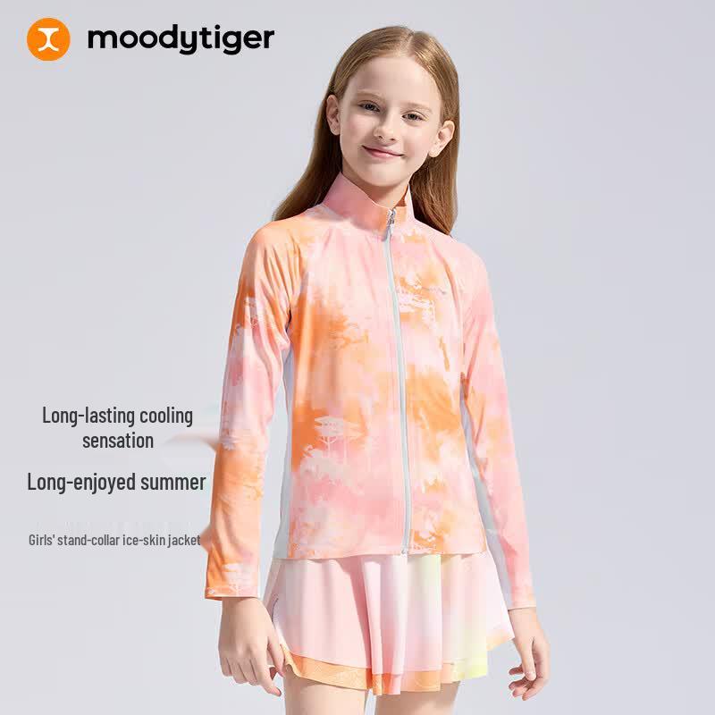Moodytiger Girls' UPF50+ Cooling Sun Protection Jacket