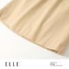 ELLE Women's Khaki A-Line Workwear Skirt