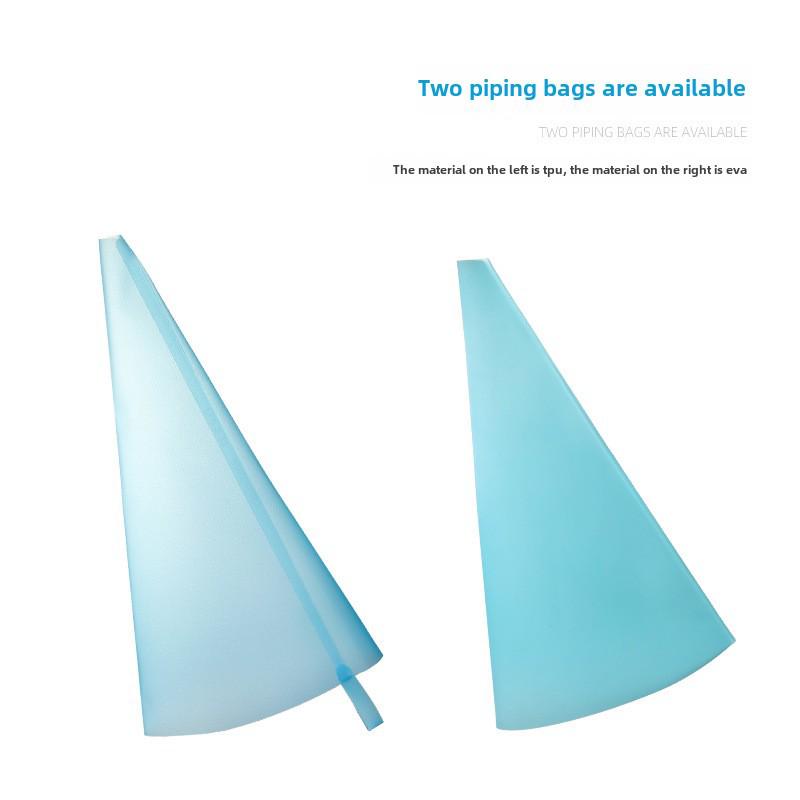 Stainless Steel Cake Decorating Nozzle and Bag Set - Baking Tools for Cream and Cake Making