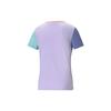 Puma Downtown Casual Short Sleeve Round Neck T-Shirt Women Tops Light-Purple 531441-16